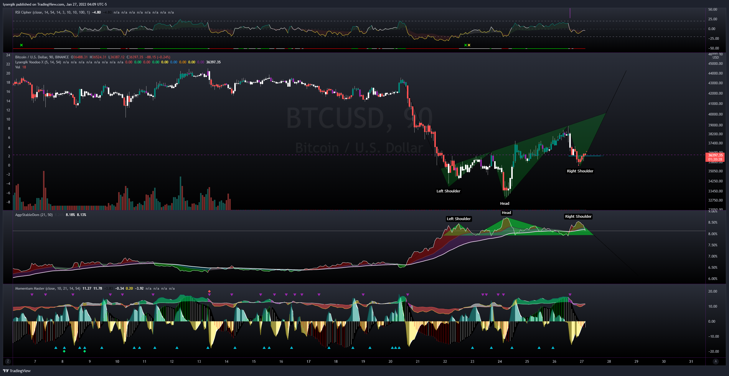 BINANCE:BTCUSD 차트 이미지 - lysergik 제공
