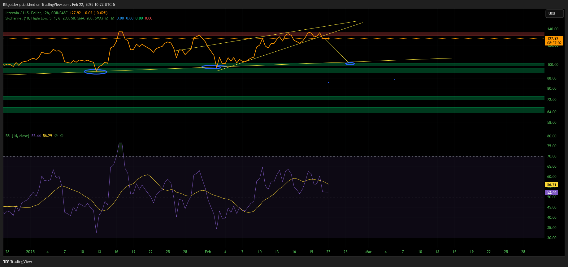 COINBASE:LTCUSD Chart Image by Bitgolder