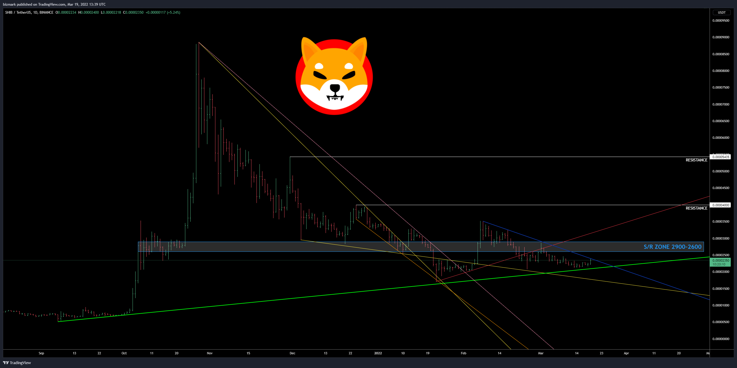 BINANCE:SHIBUSDT Chart Image by bizmark