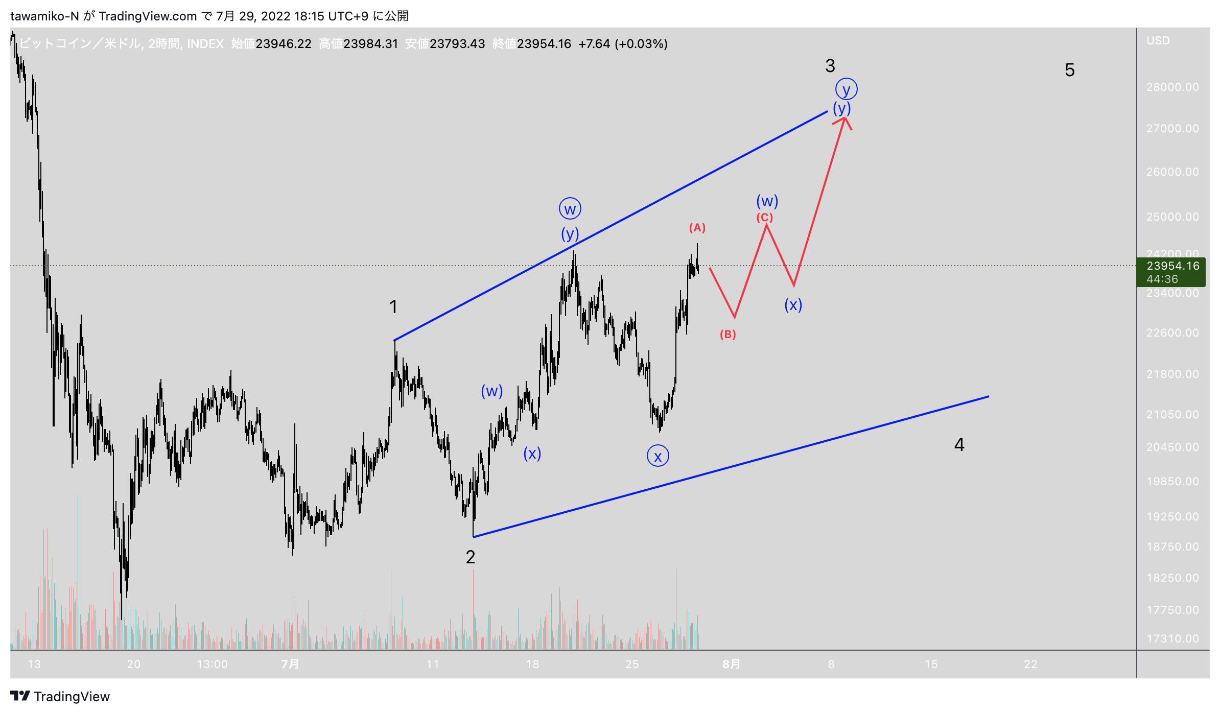 INDEX:BTCUSD Immagine del grafico by tawamiko-N