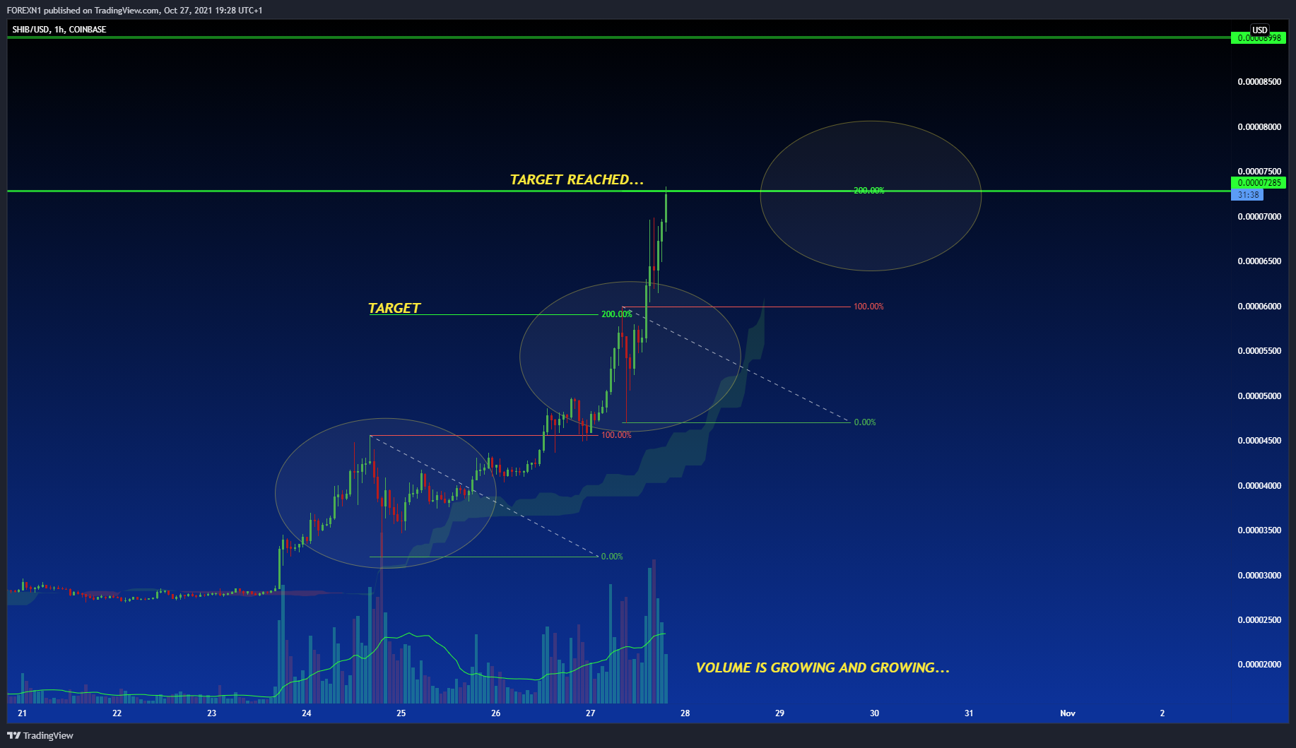 COINBASE:SHIBUSD Chart Image by FOREXN1