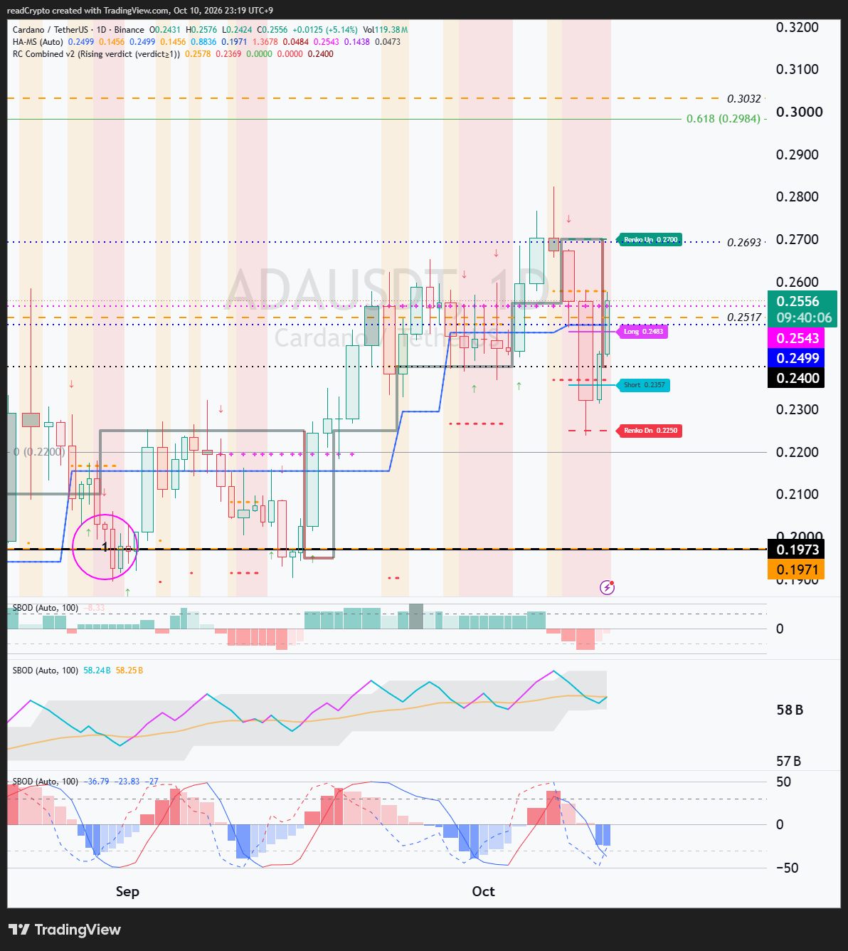 BINANCE:ADAUSDT Chartbild von readCrypto