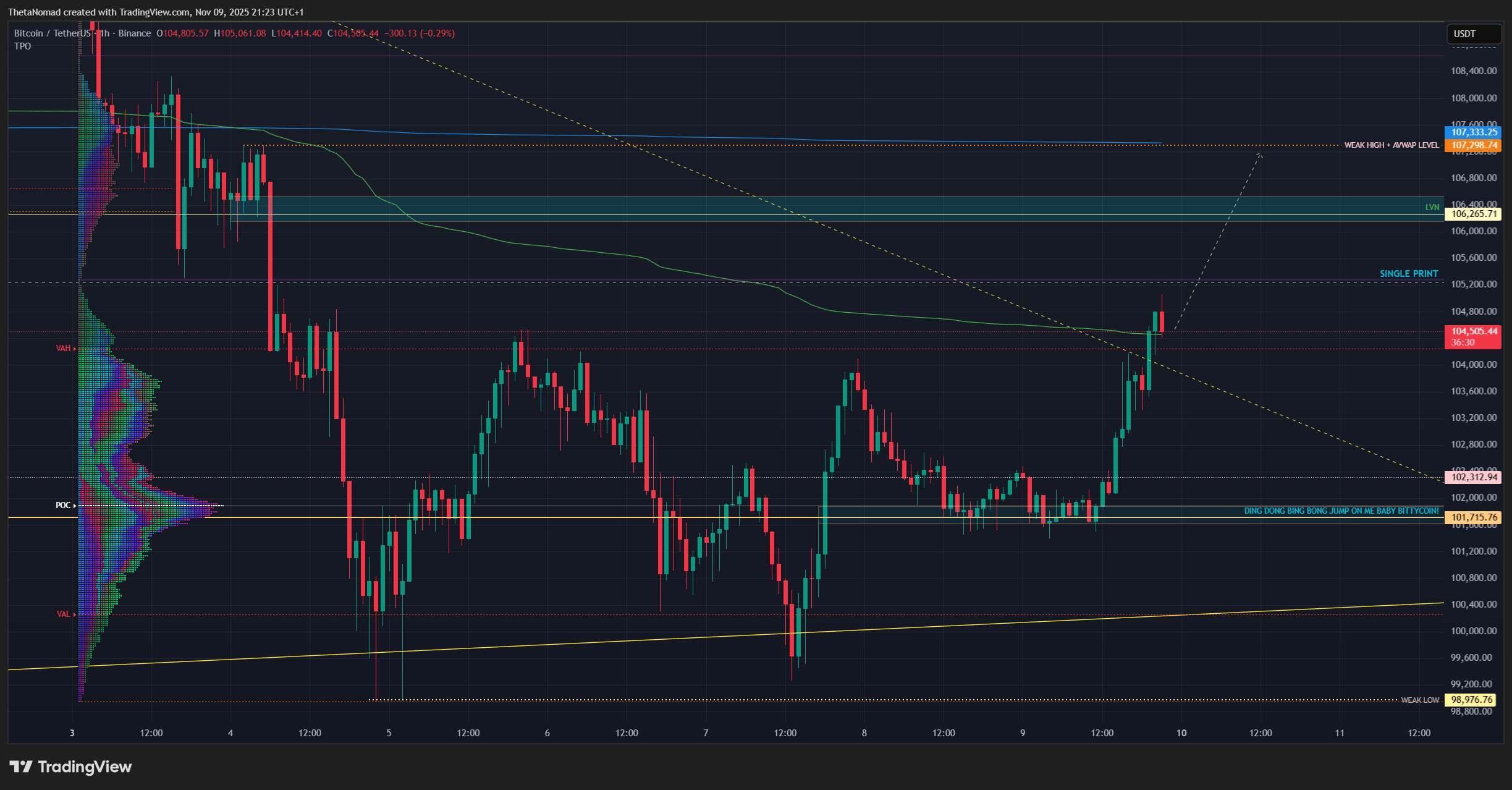 BINANCE:BTCUSDT Chart Image by ThetaNomad