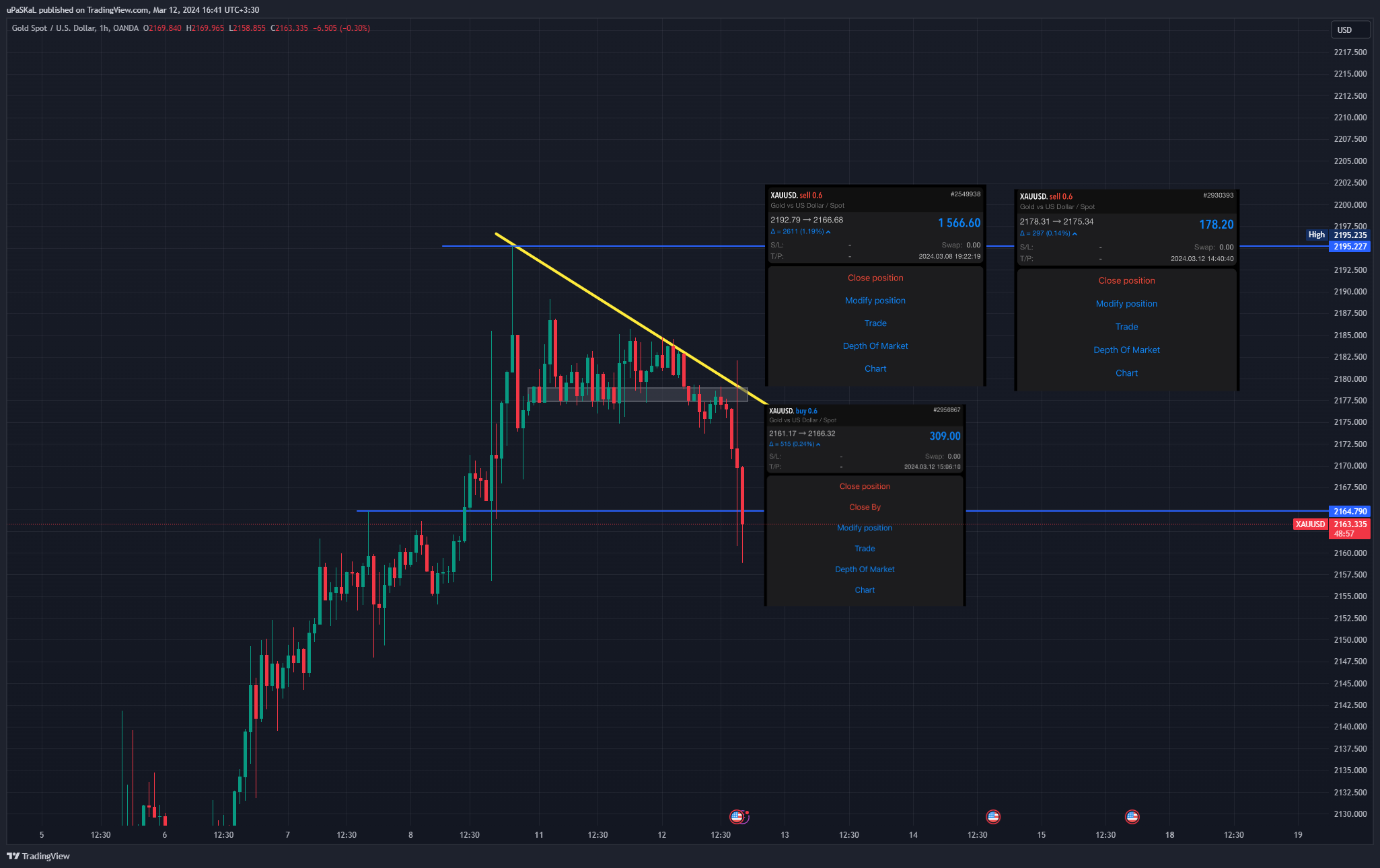 OANDA:XAUUSD Chart Image by uPaSKaL