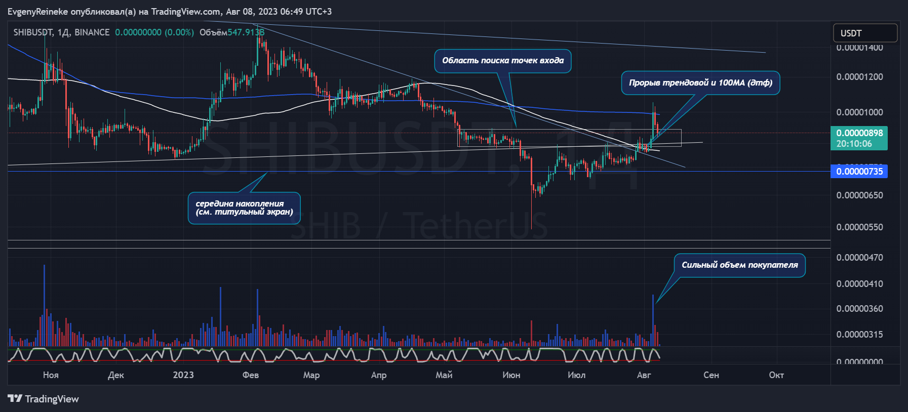 BINANCE:SHIBUSDT Chart Image by EvgenyReineke
