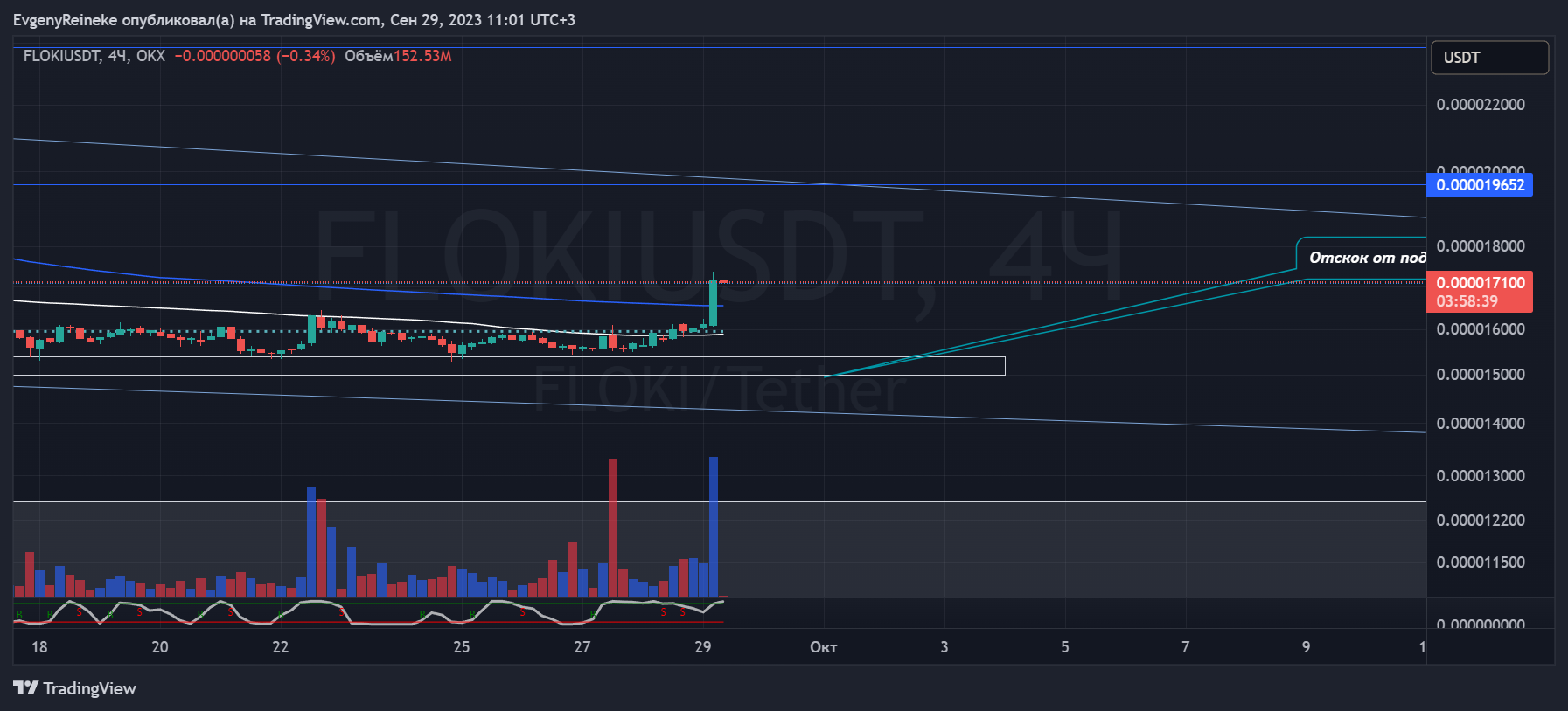 OKX:FLOKIUSDT Chart Image by EvgenyReineke