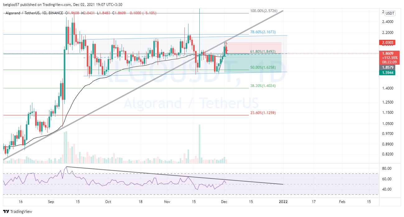 BINANCE:ALGOUSDT Chartbild von beigloo57