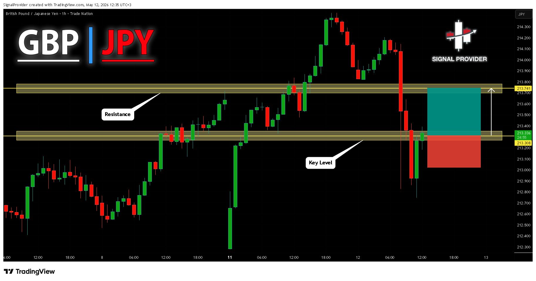 TRADENATION:GBPJPY Chart Image by SignalProvider