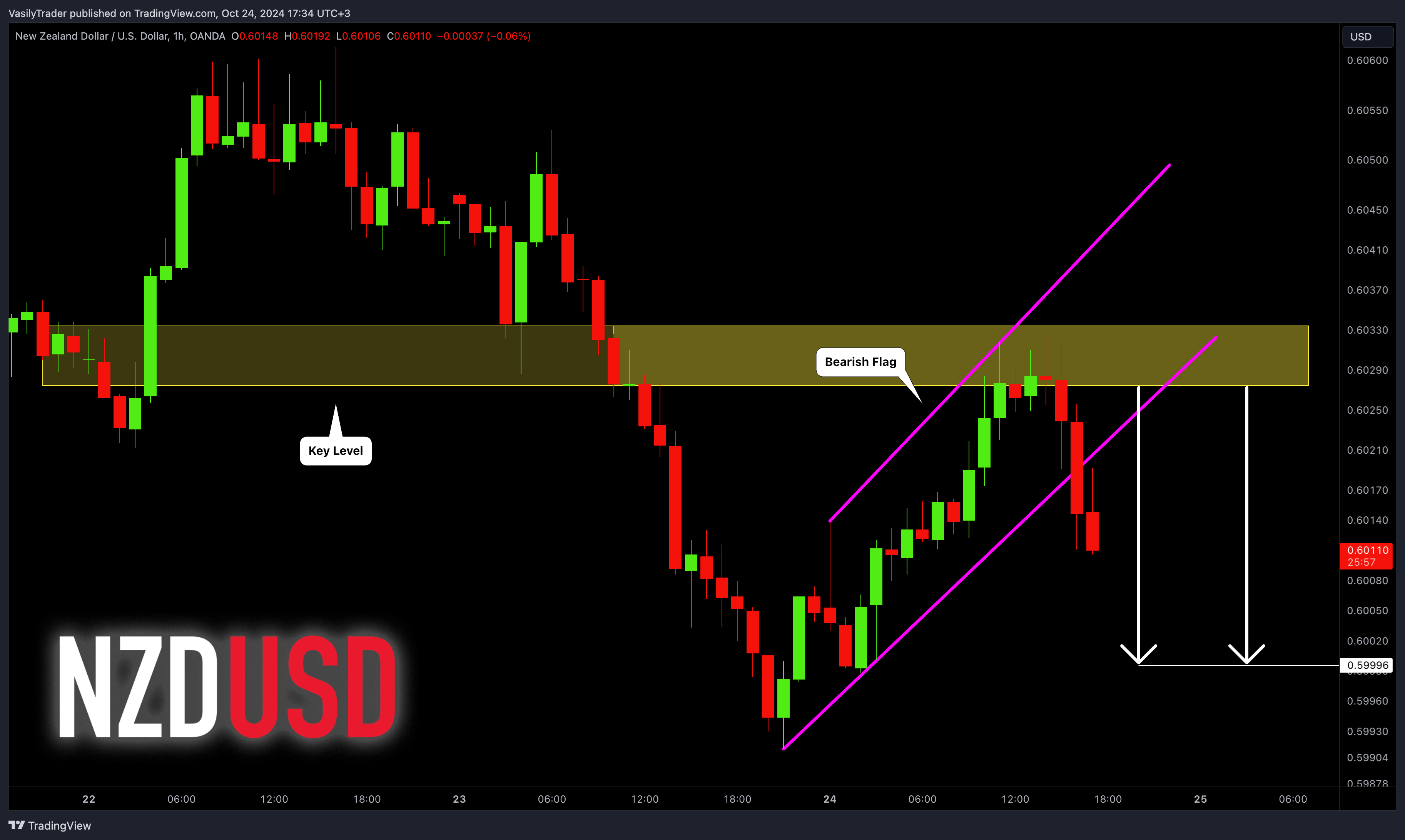 OANDA:NZDUSD Chart Image by VasilyTrader