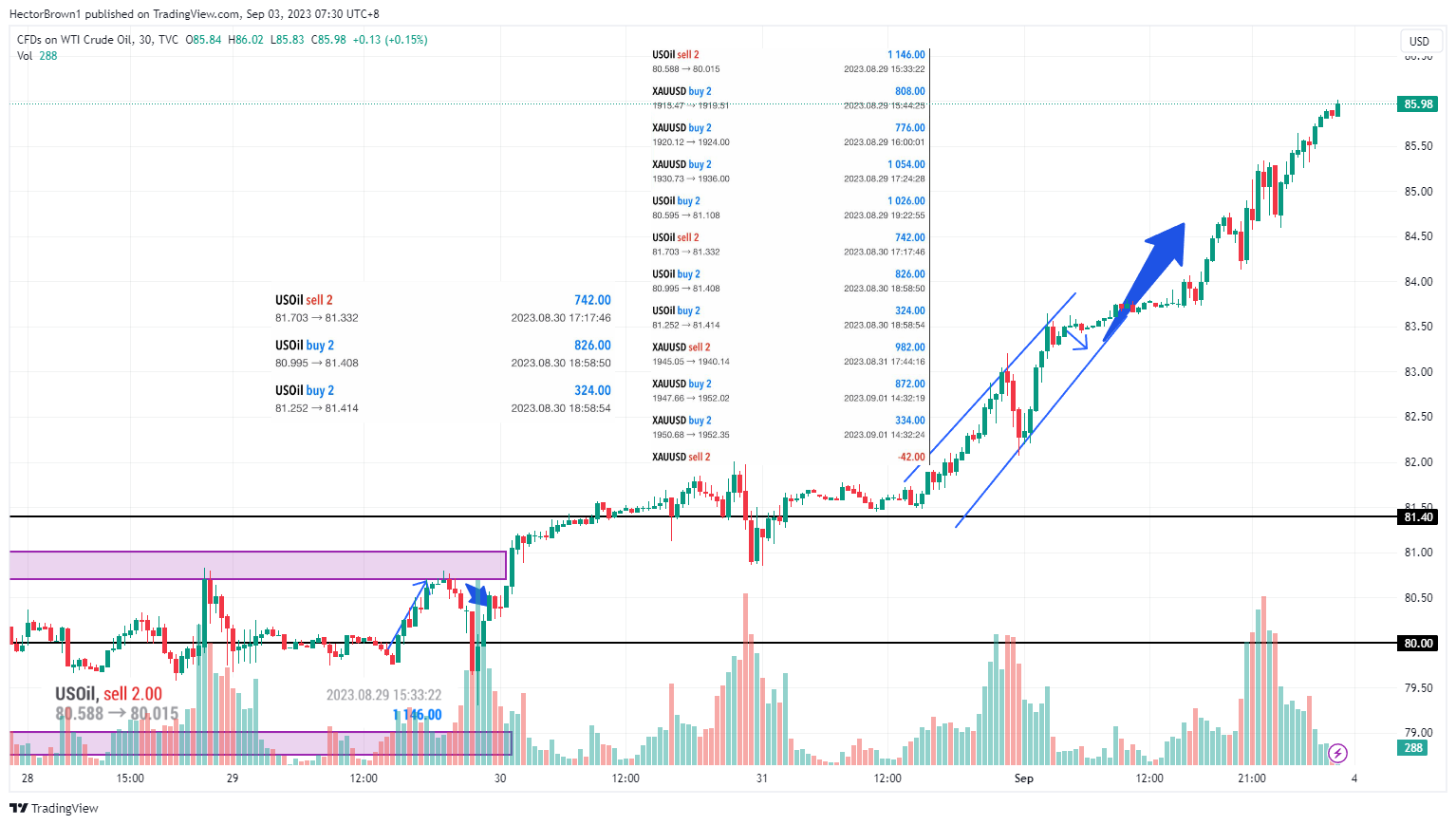 TVC:USOIL Chart Image by HectorBrown1