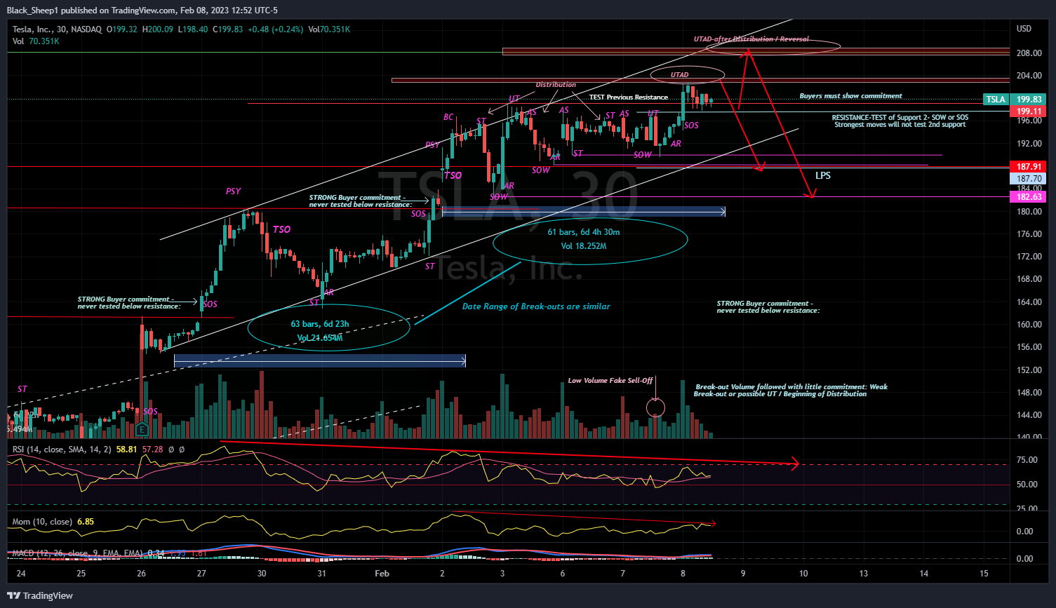 NASDAQ:TSLA Chart Image by Black_Sheep1