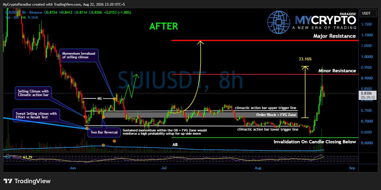 BINANCE:SUIUSDT Chart Image by MyCryptoParadise