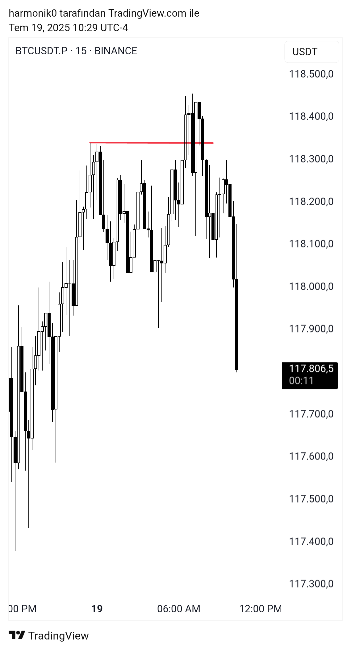 BINANCE:BTCUSDT.P Chart Image by harmonik0
