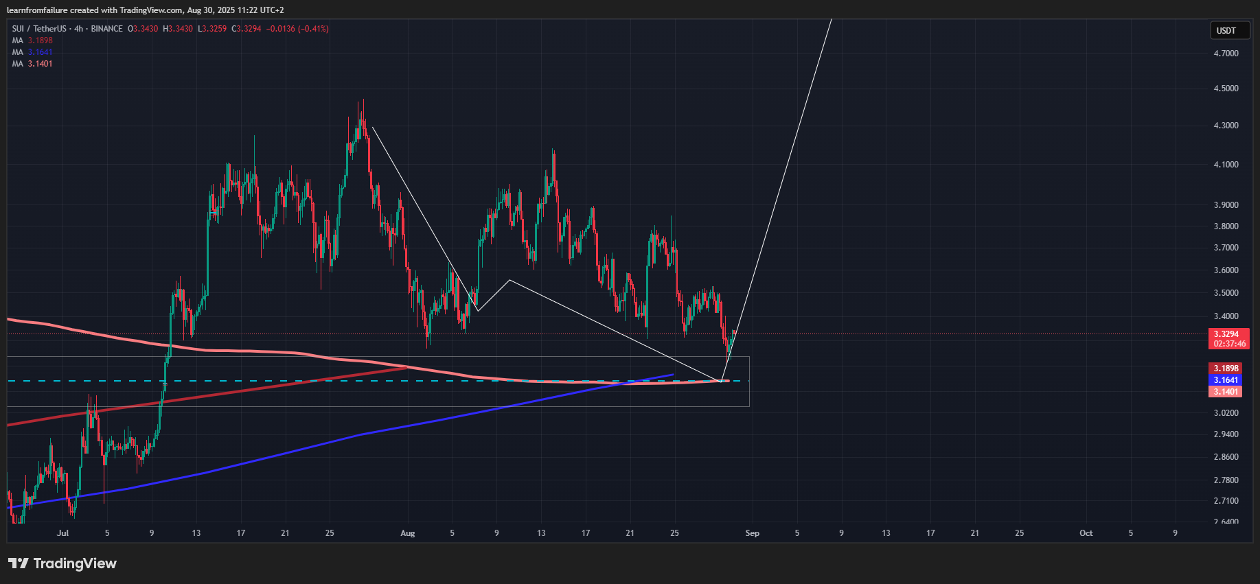Imej Carta BINANCE:SUIUSDT oleh learnfromfailure