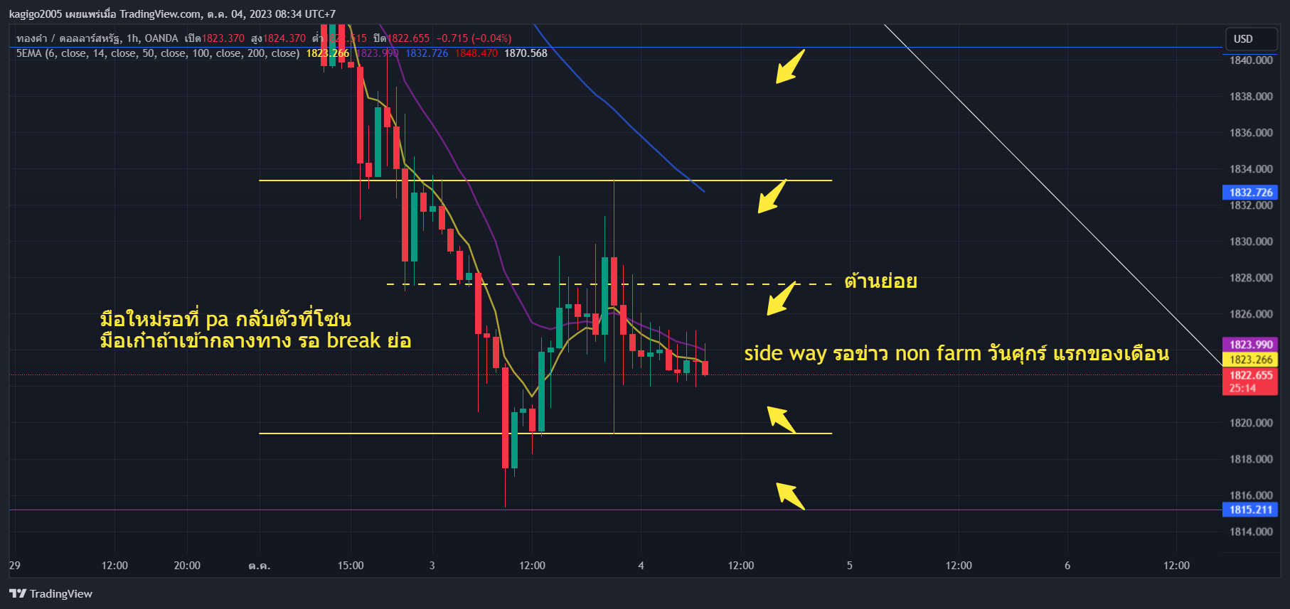 OANDA:XAUUSD Chart Image by kagigo2005