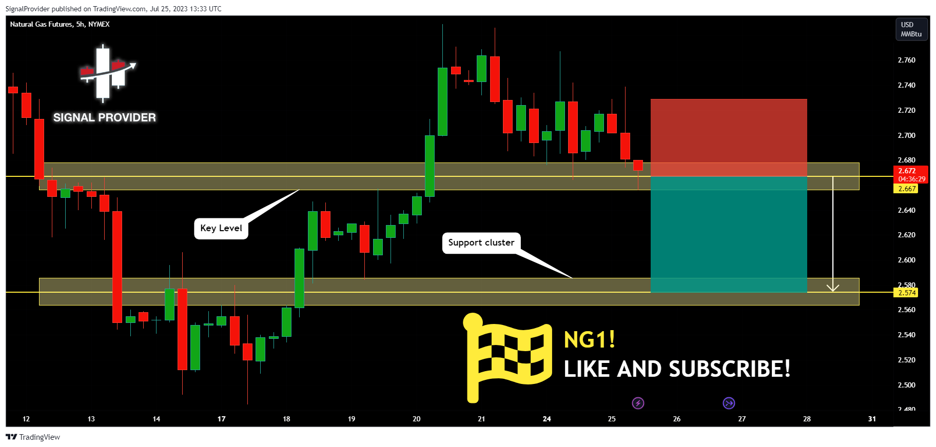 NYMEX:NG1! ภาพชาร์ต โดย SignalProvider