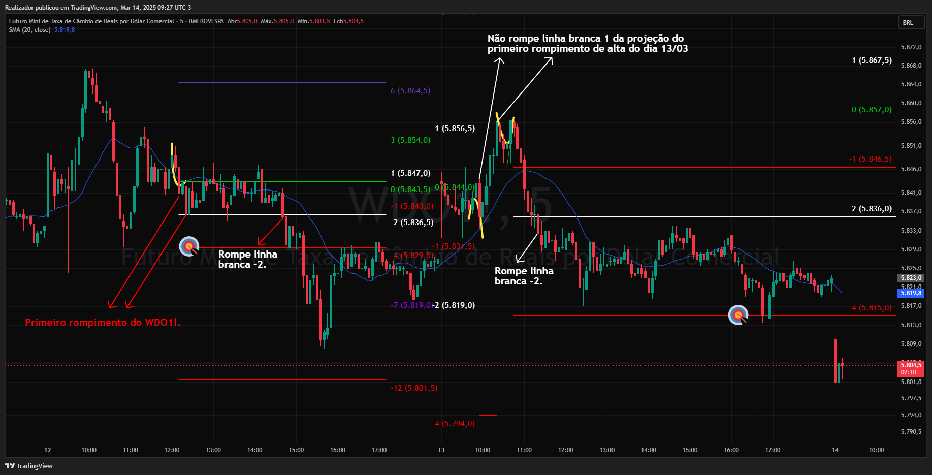BMFBOVESPA_DLY:WDO1! Chart Image by Realizador