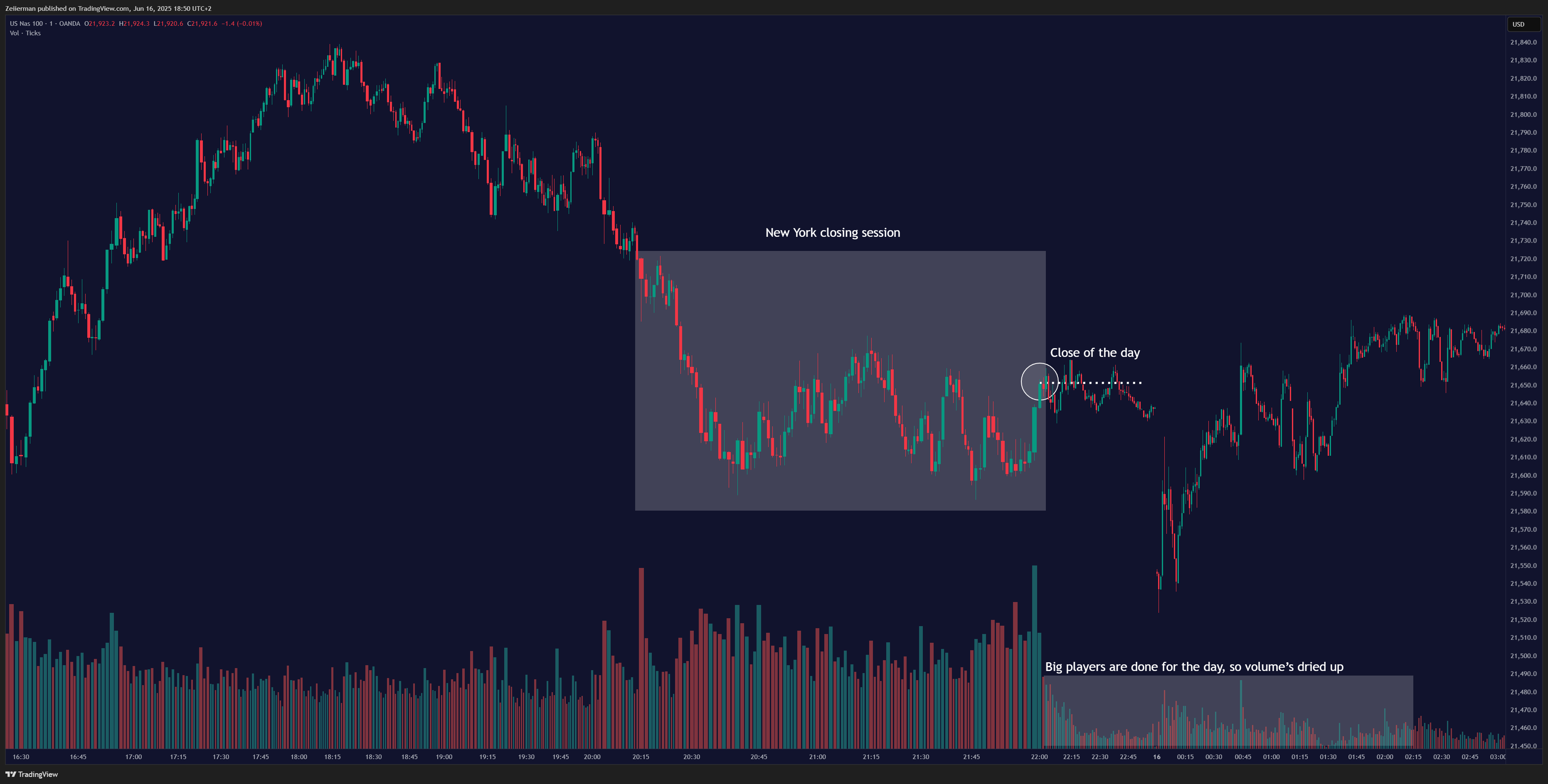 OANDA:NAS100USD Chart Image by Zeiierman