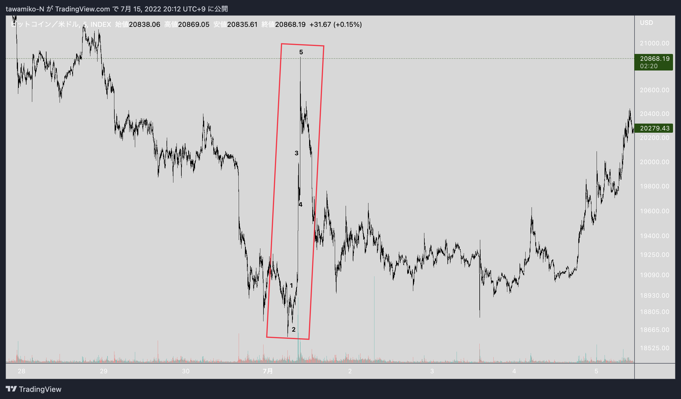 INDEX:BTCUSD Immagine del grafico by tawamiko-N