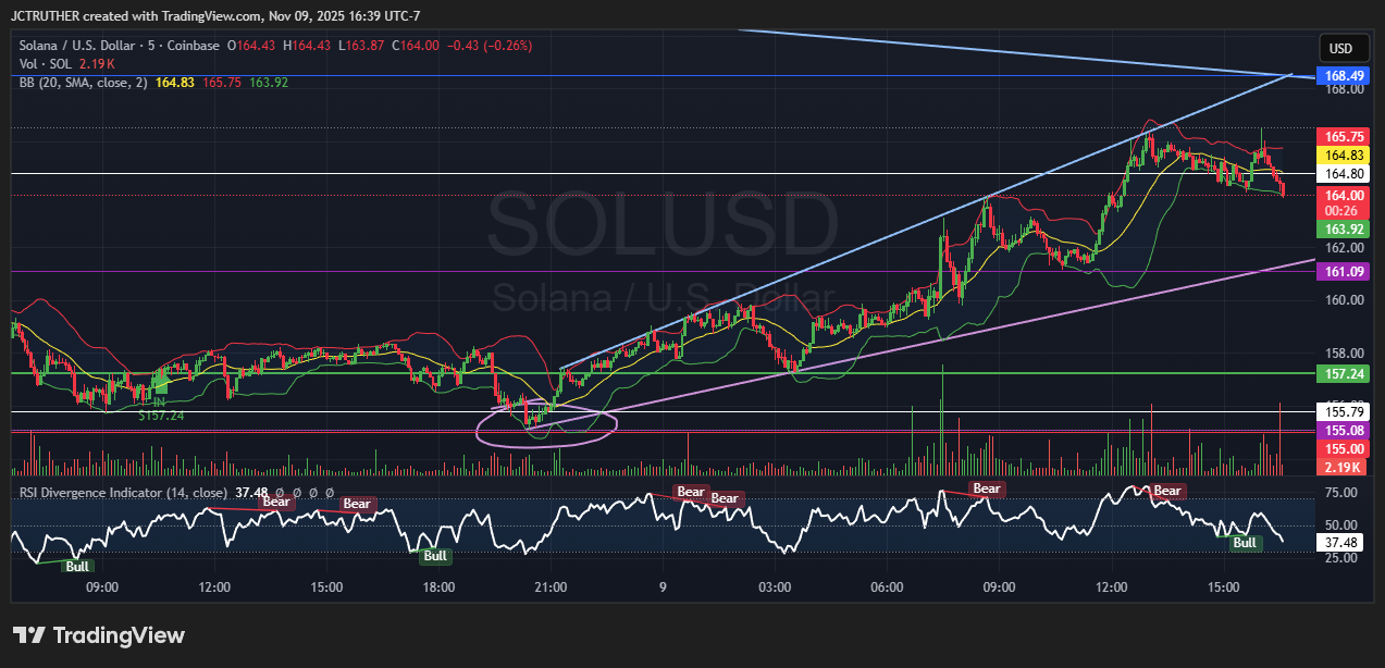 COINBASE:SOLUSD Chart Image by JCTRUTHER