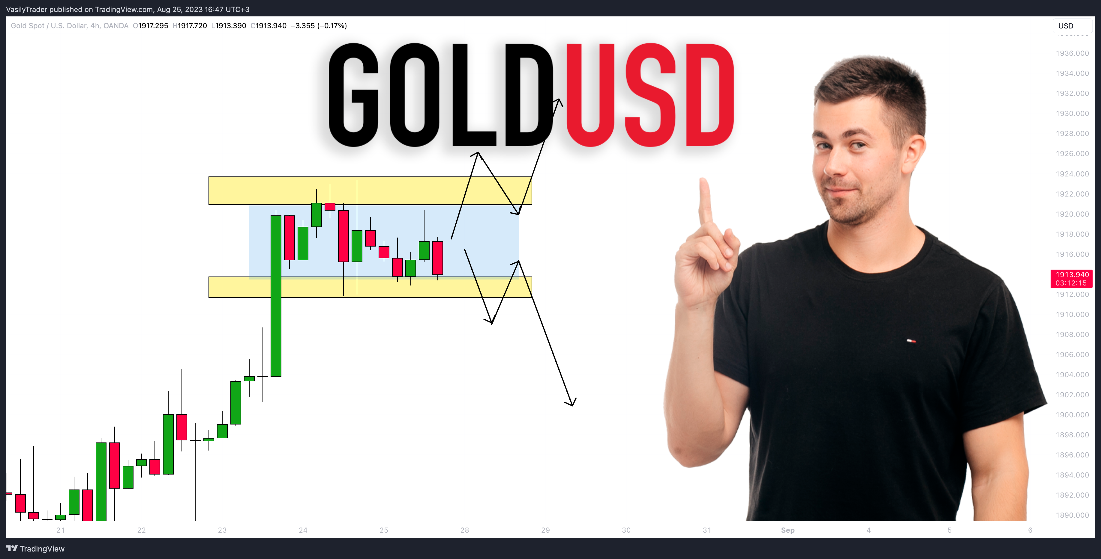 OANDA:XAUUSD Chart Image by VasilyTrader