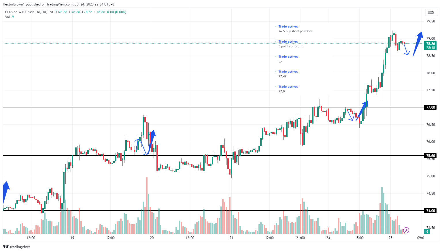 TVC:USOIL Chart Image by HectorBrown1