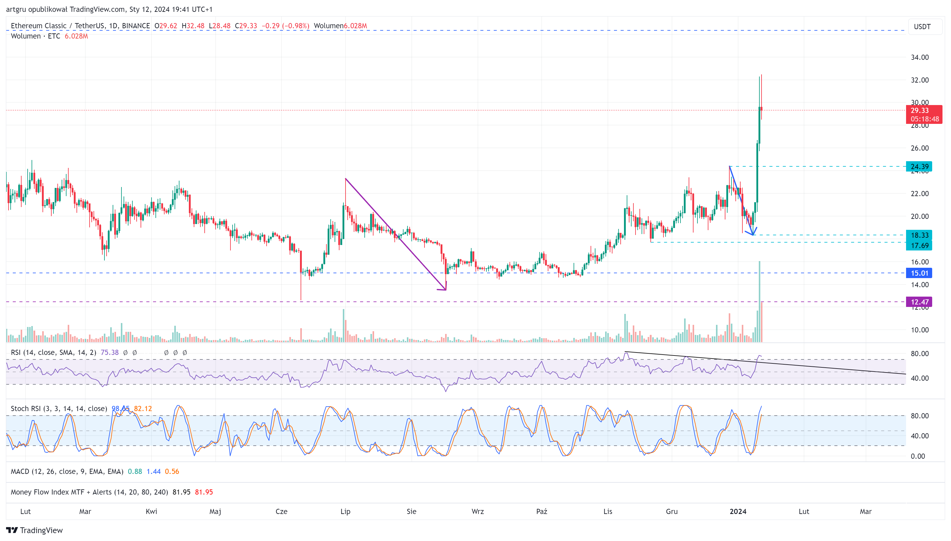 BINANCE:ETCUSDT Chart Image by artgru
