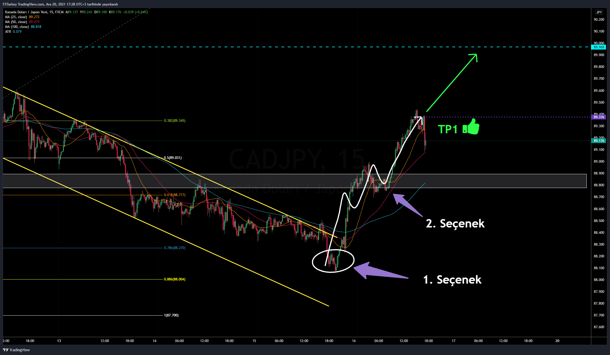 FX:CADJPY Chart Image by FXTurkey
