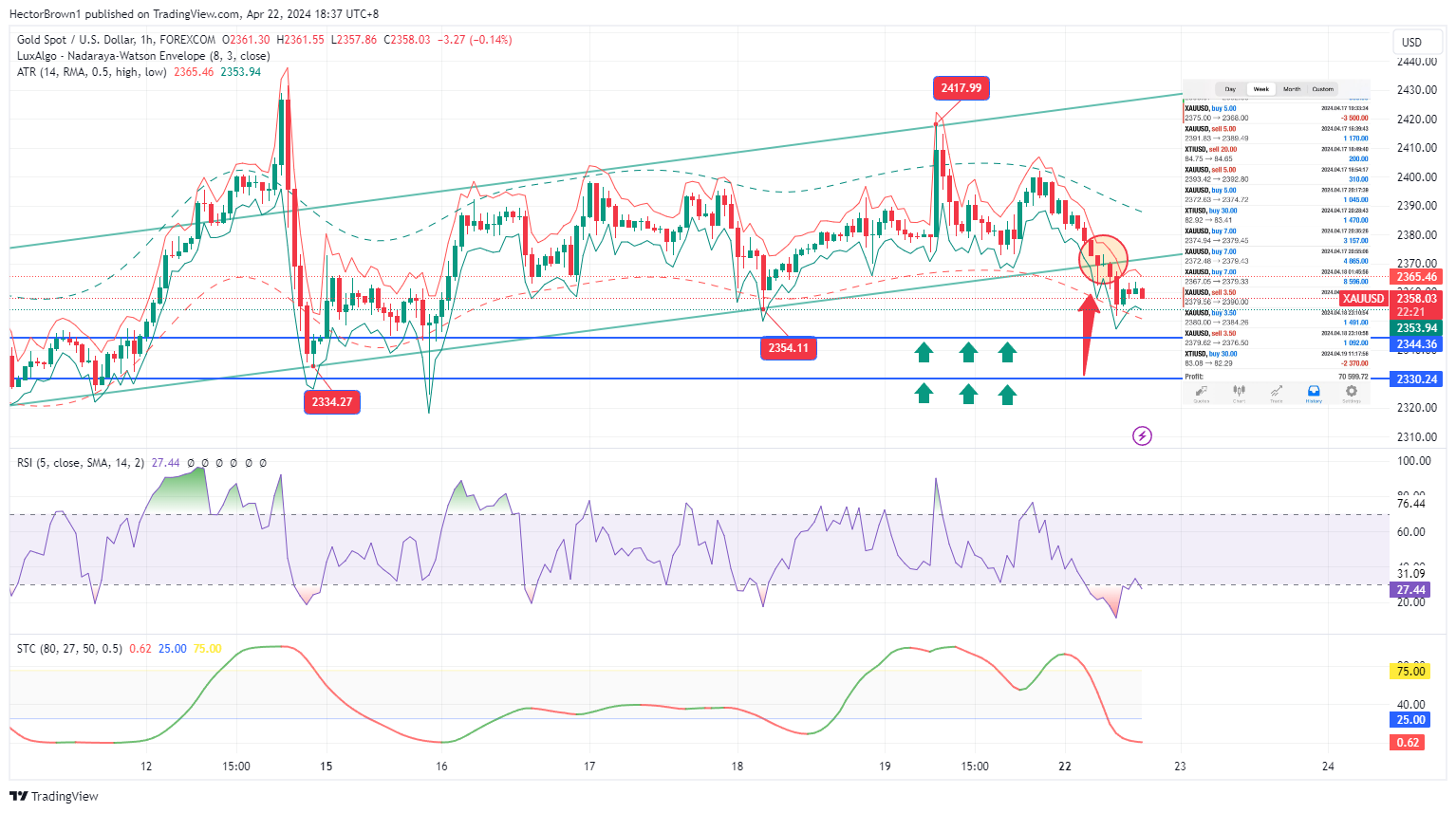 FOREXCOM:XAUUSD Chart Image by HectorBrown1