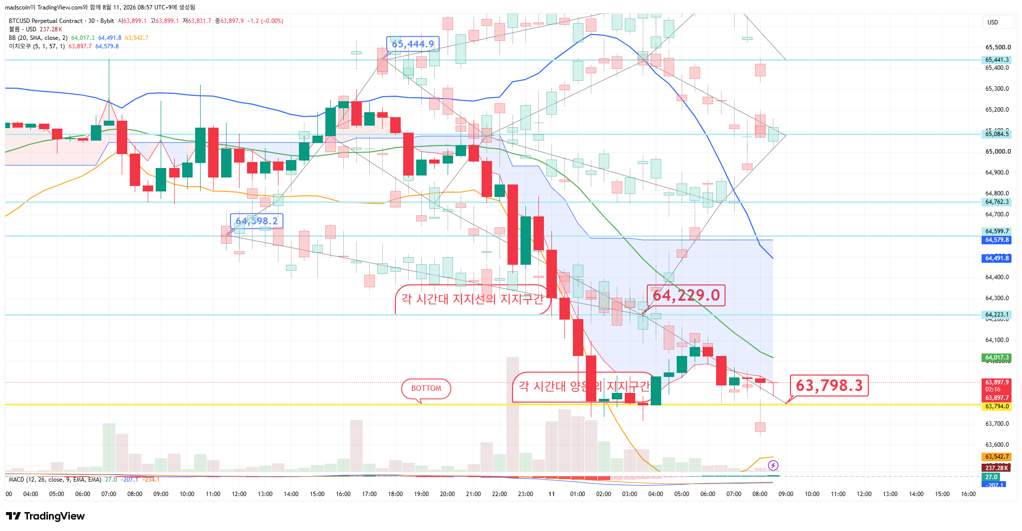 BYBIT:BTCUSD.P Chart Image by madscoin