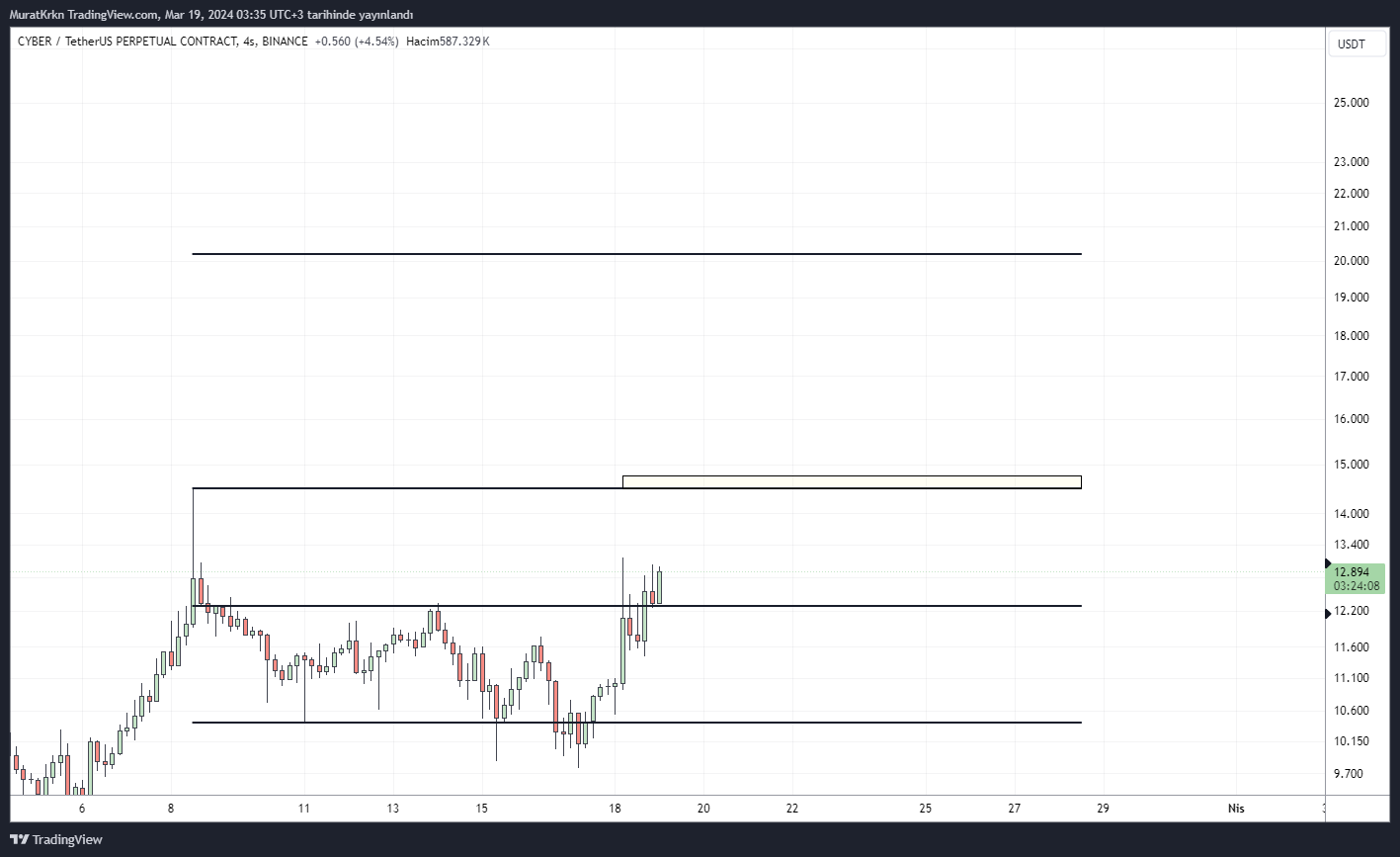 BINANCE:CYBERUSDT.P Chart Image by MuratKrkn