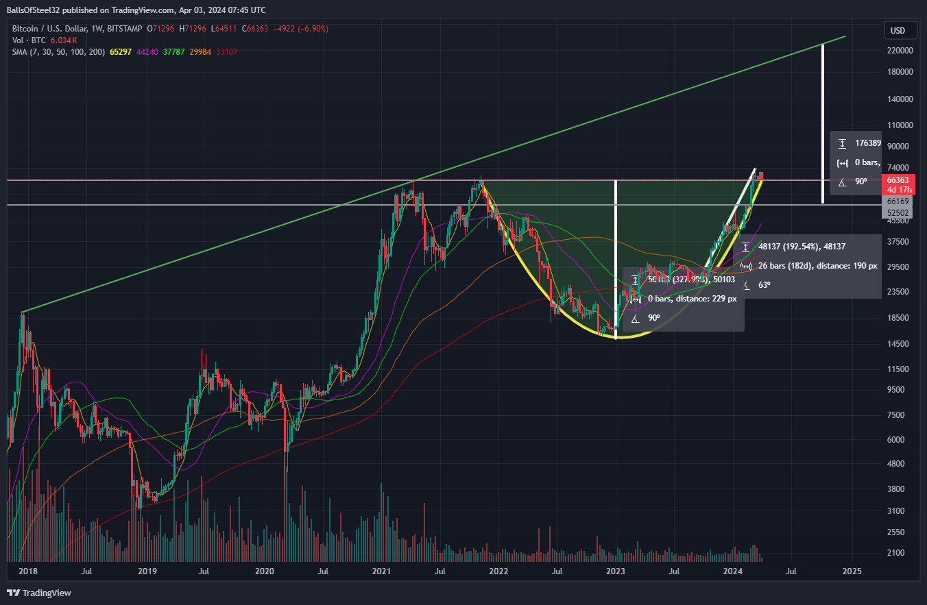 BITSTAMP:BTCUSD Chart Image by Stainlessnuts69