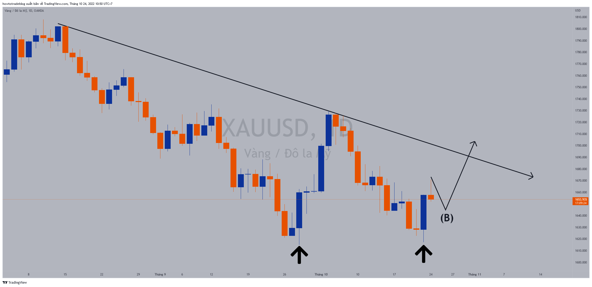 OANDA:XAUUSD Chart Image by Giavangvietnam