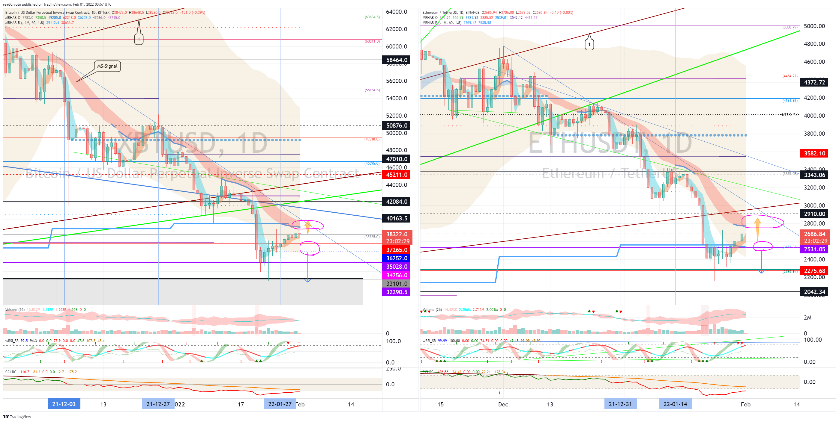 BITMEX:XBTUSD ภาพชาร์ต โดย readCrypto