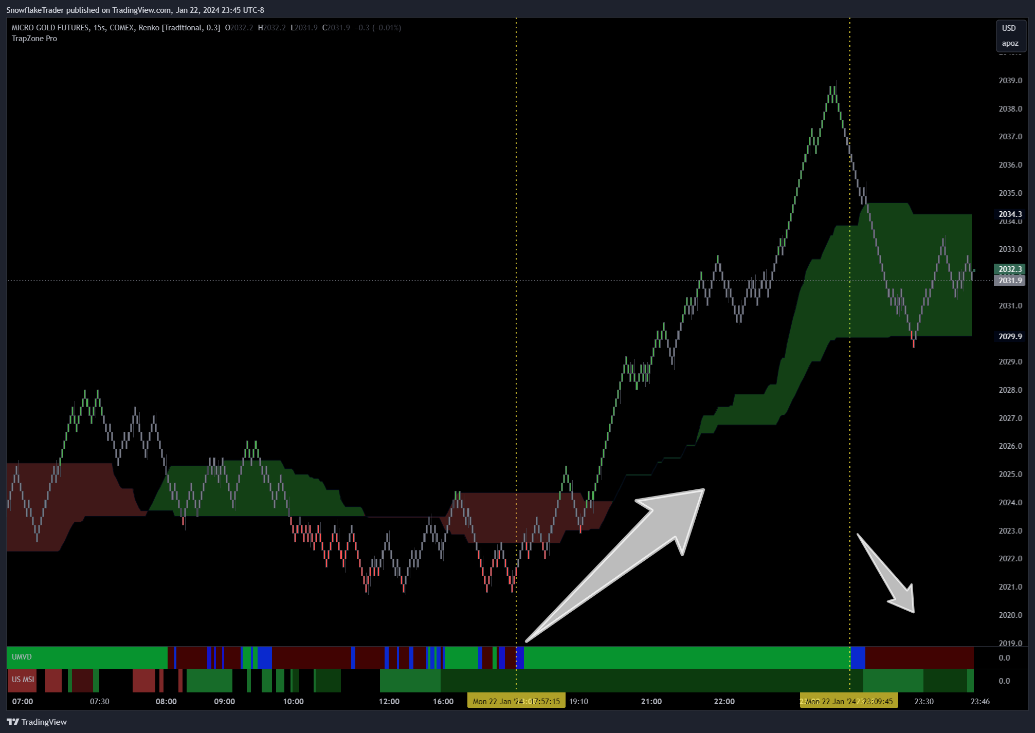 COMEX_MINI:MGC1! ภาพชาร์ต โดย SnowflakeTrader