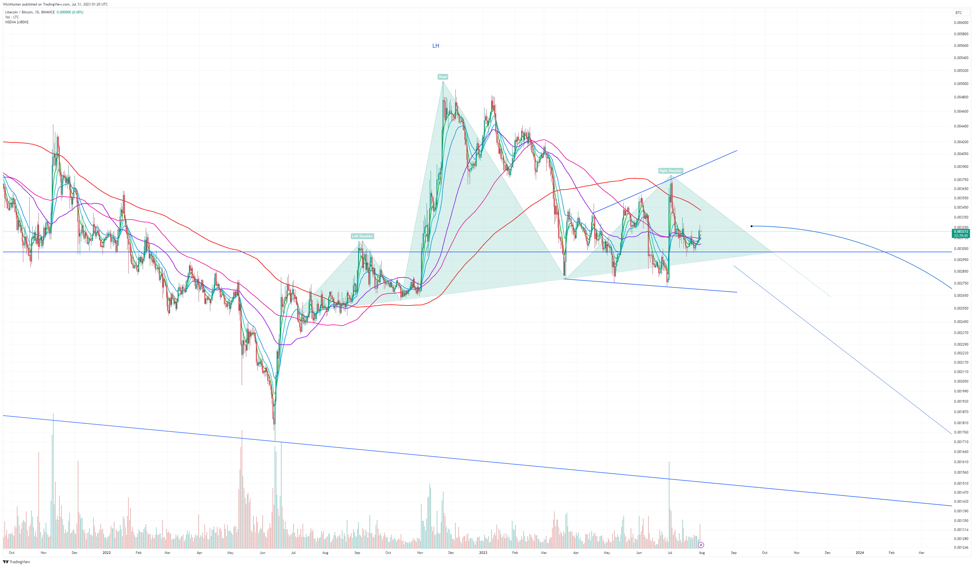 BINANCE:LTCBTC Imagen del gráfico de WickHunter