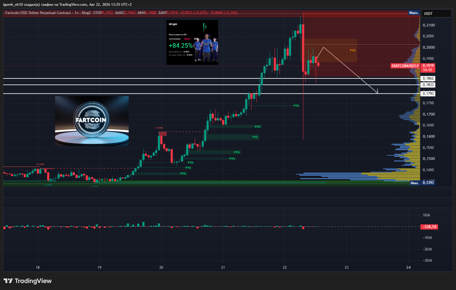 Imej Carta BINGX:FARTCOINUSDT.P oleh igorek_ek10