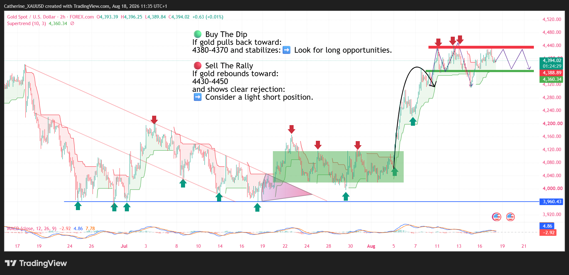FOREXCOM:XAUUSD Chart Image by Catherine_XAUUSD