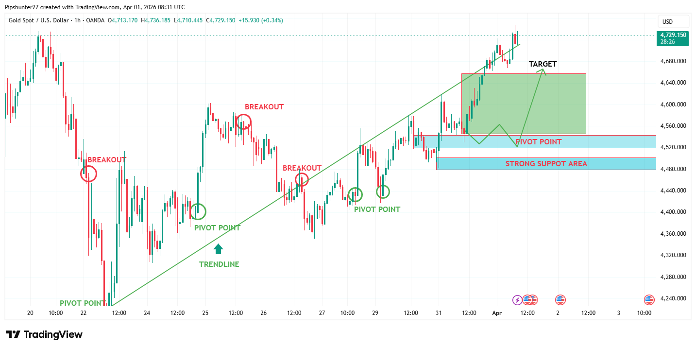 OANDA:XAUUSD Chartbild von Pipshunter27