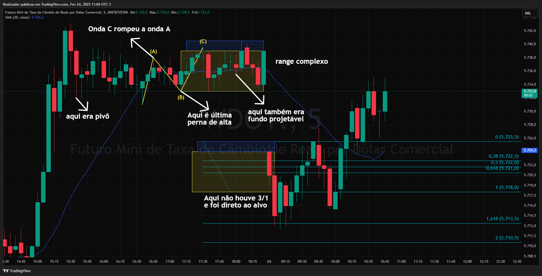 BMFBOVESPA_DLY:WDO1! Chart Image by Realizador