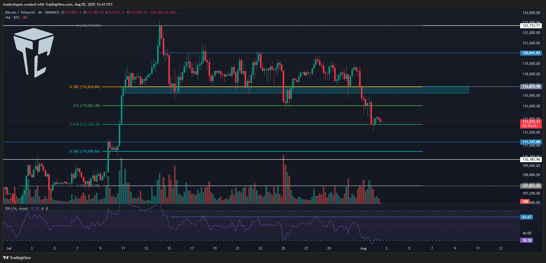 BINANCE:BTCUSDT Chart Image by tradecitypro