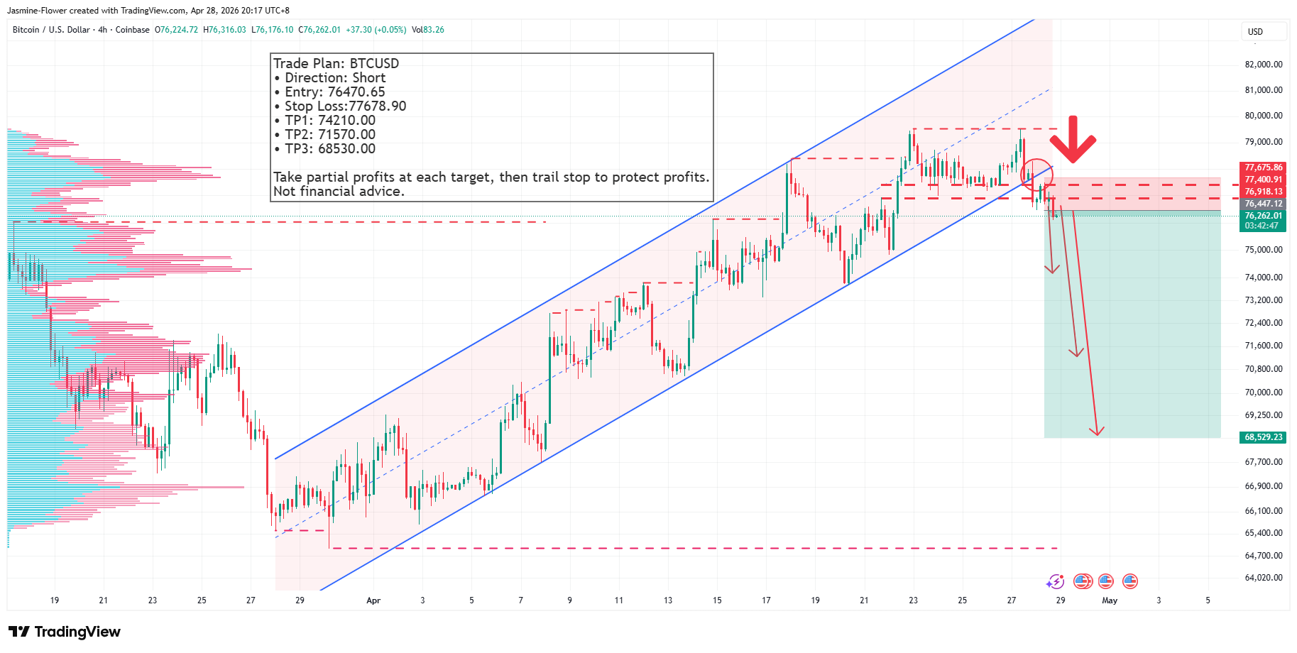 COINBASE:BTCUSD Immagine del grafico by Jasmine-Flower