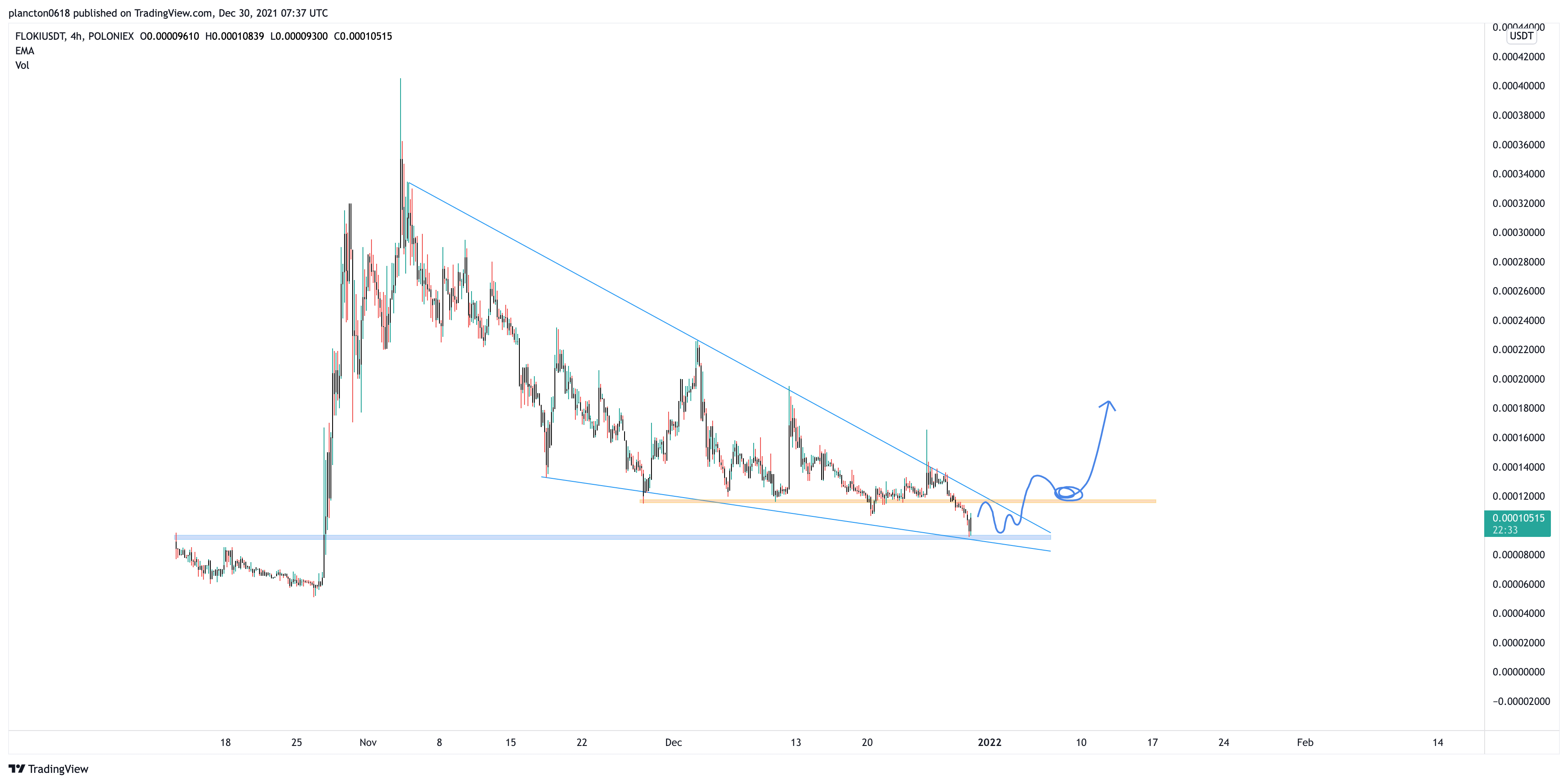 POLONIEX:FLOKIUSDT Chart Image by InkyGrip
