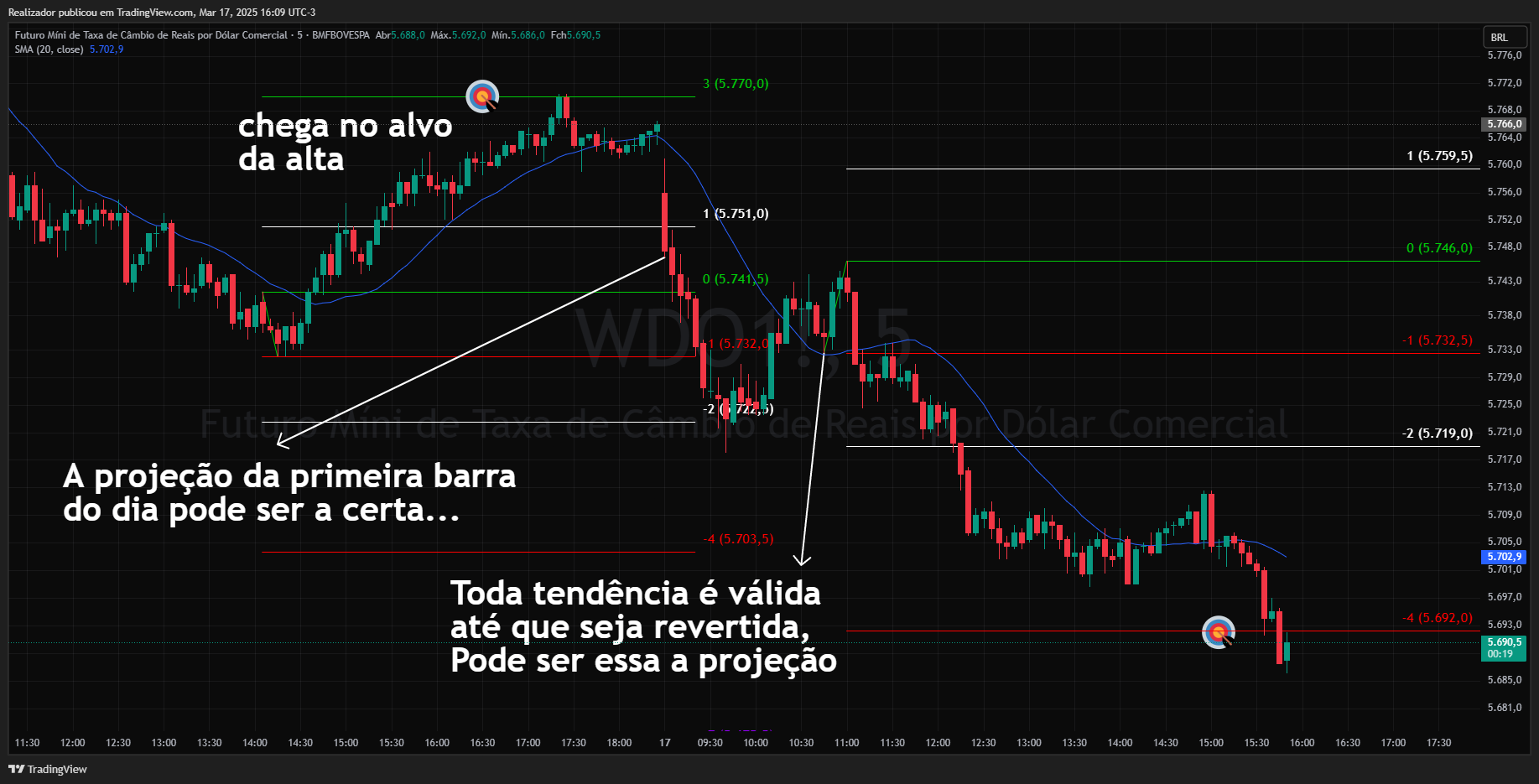 BMFBOVESPA_DLY:WDO1! Chart Image by Realizador