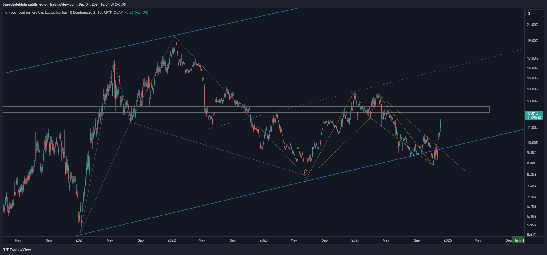 CRYPTOCAP:OTHERS.D Chart Image by SaeedSalehinia