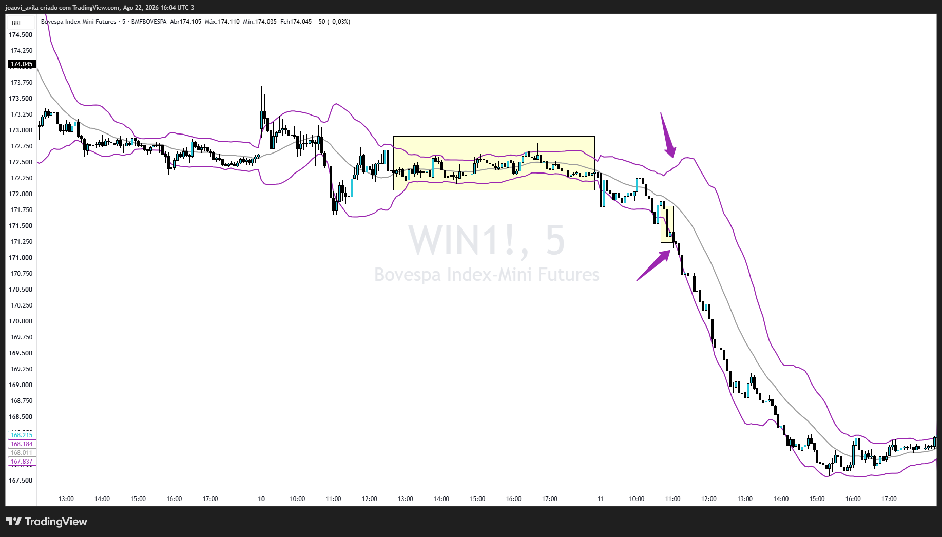 BMFBOVESPA_DLY:WIN1! Chart Image by joaovi_avila