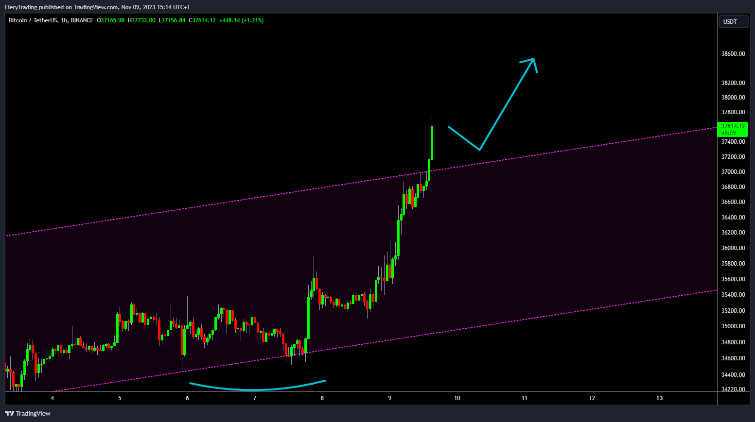 Снимок графика «BINANCE:BTCUSDT» от FieryTrading