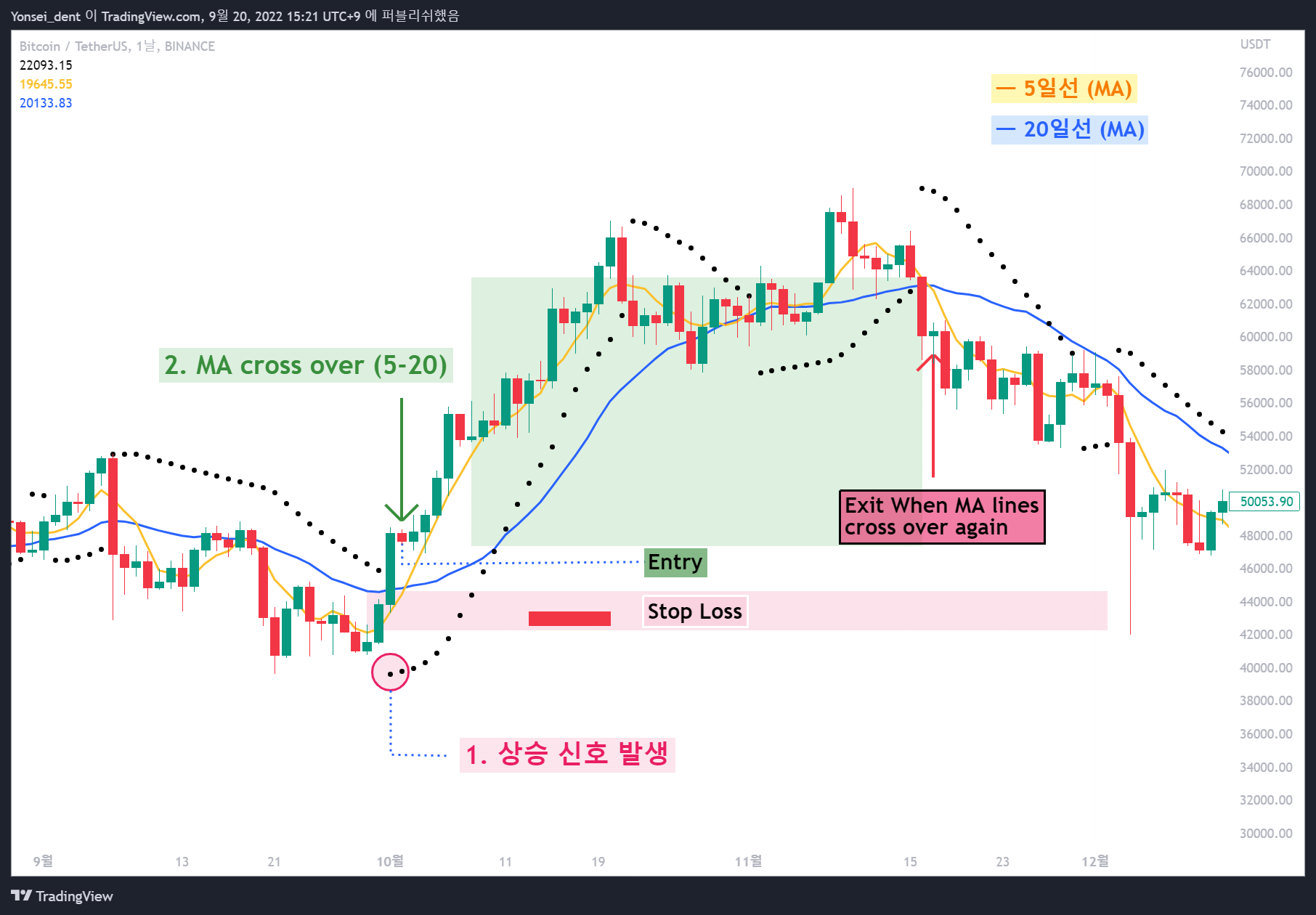 BINANCE:BTCUSDT Chart Image by Yonsei_dent