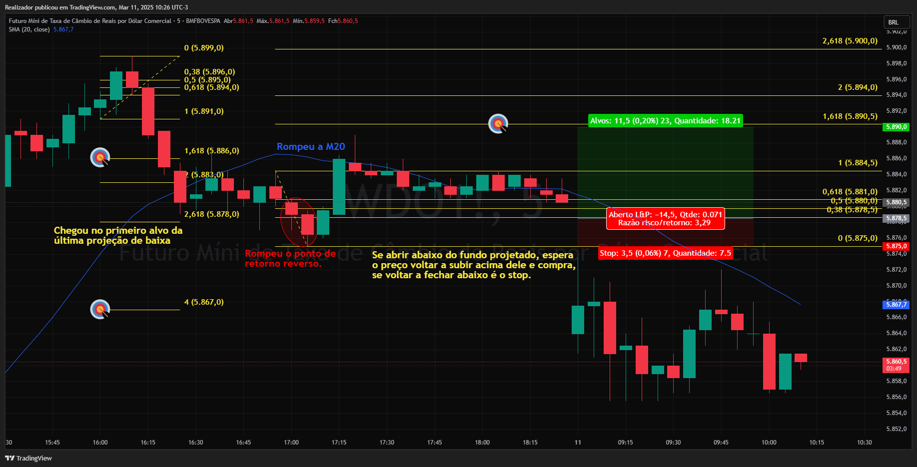 BMFBOVESPA_DLY:WDO1! Chart Image by Realizador