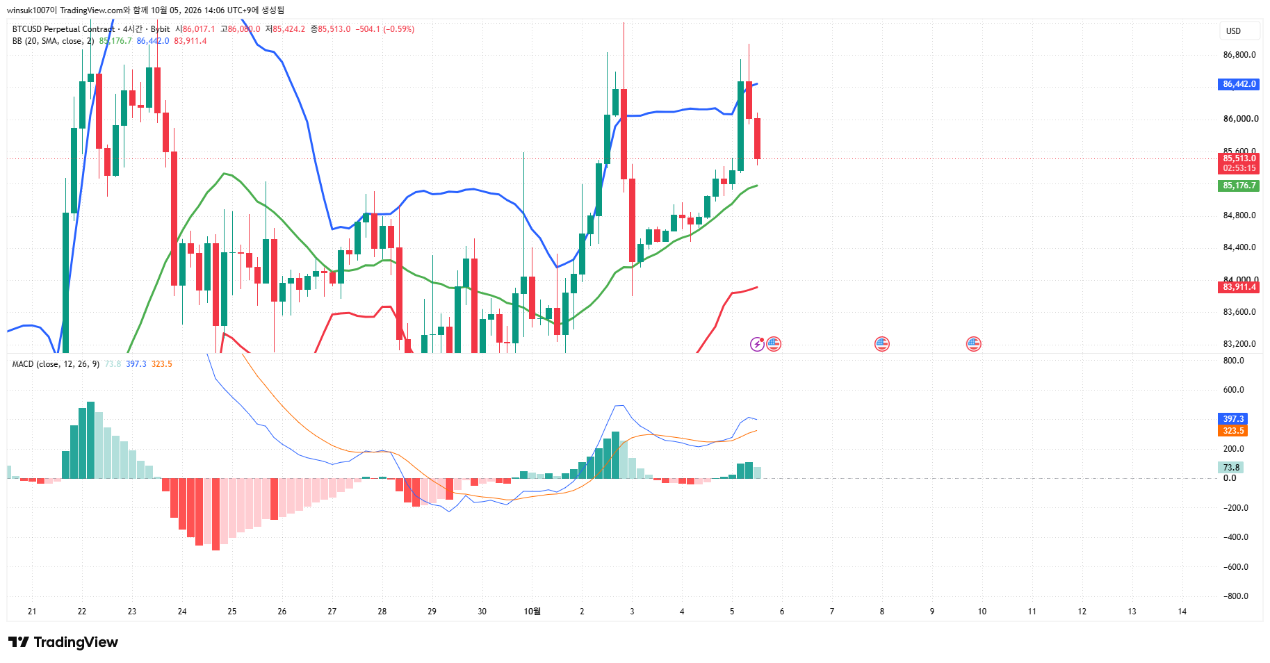 BYBIT:BTCUSD.P Chart Image by winsuk1007